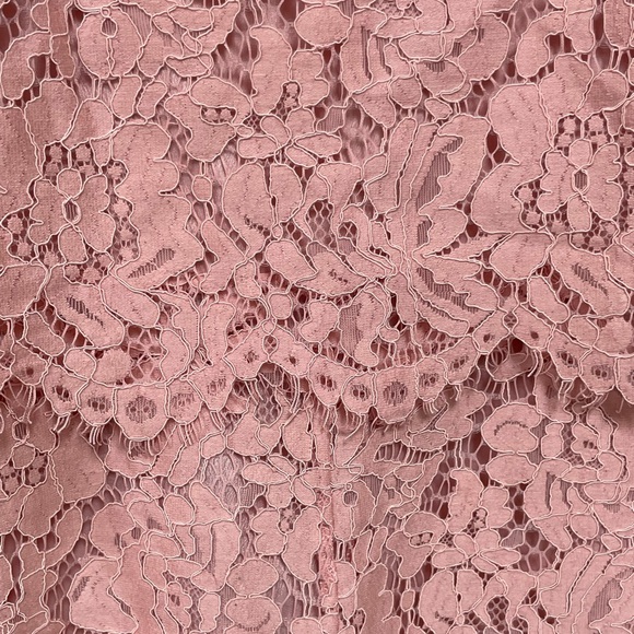 Everly Pink Lace Romper - Picture 5 of 9